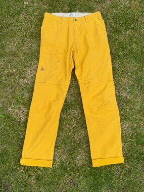 Fjällräven - Abisko Midsummer Zip-Off Trousers (Men's) - Yellow
